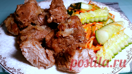📌 Шашлык в духовке - сочный и потрясающе вкусный, не хуже, чем на мангале | Варим Жарим, рецепты | Дзен