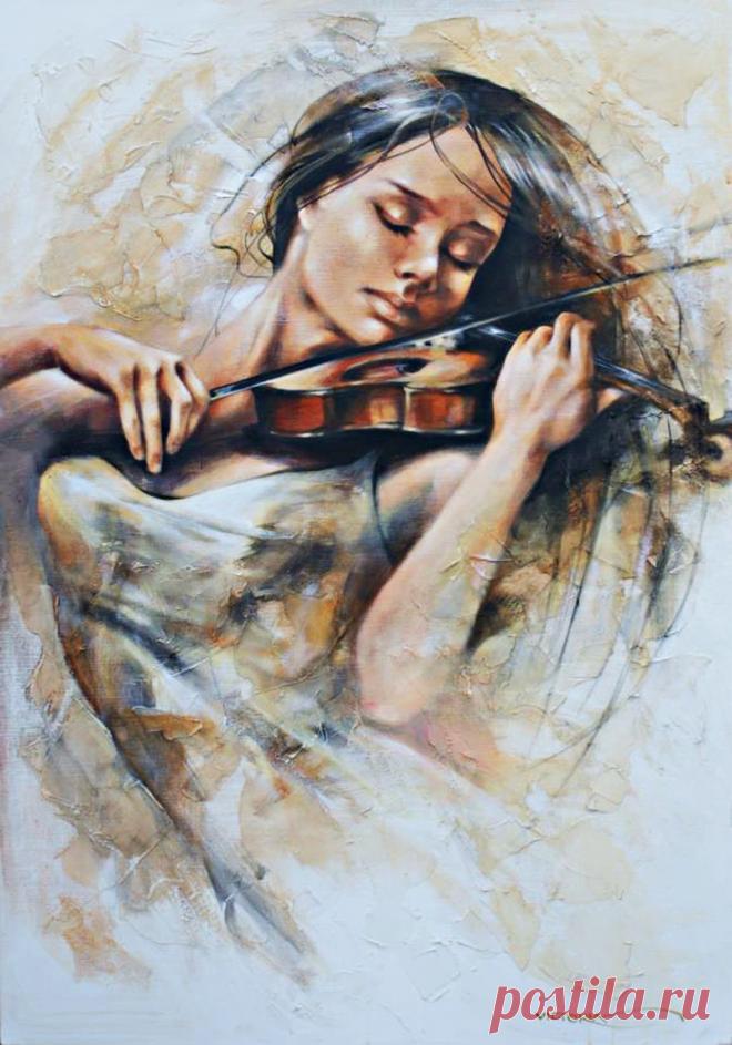 Женские образы в живописи Victoria Stoyanova