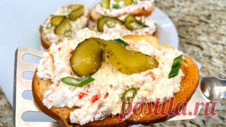 Вкуснейшая Намазка на Хлеб. Готовится 5 минут! Бутерброды на праздник с рыбой. | Рецепты в гостях у Вани | Дзен