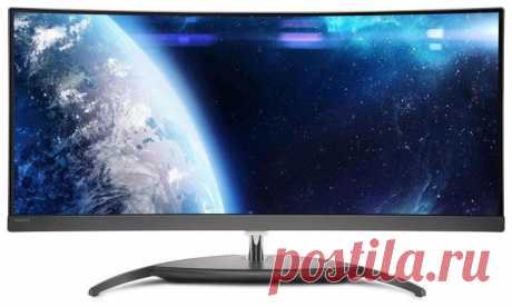 Новости Hardware - Изогнутый монитор Philips BDM3490UC доступен для предзаказа | Overclockers.ua