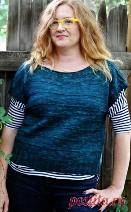Schooly pullover: Knitty Deep Fall 2012