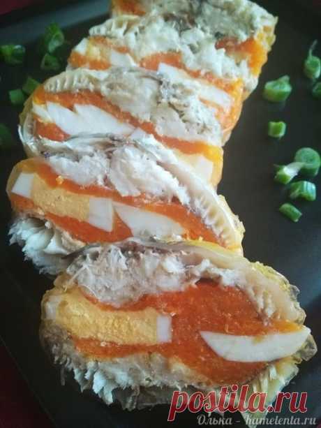 Холодный рулет "Скумбрия по царски"
