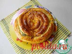 Бурек с сыром и зеленью - кулинарный рецепт