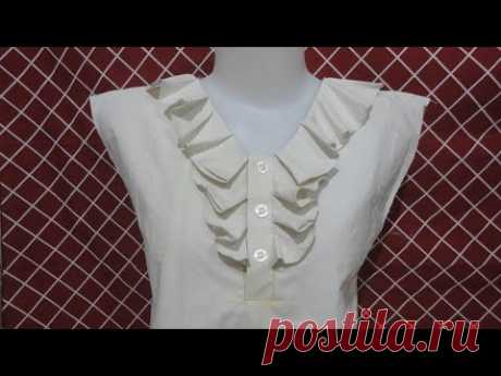 Tutorial menjahit model baju wanita