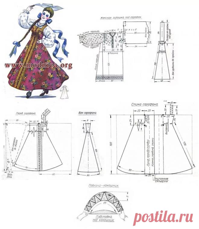 сарафаны русские народные для взрослых своими руками: 12 тыс изображений найдено в Яндекс.Картинках