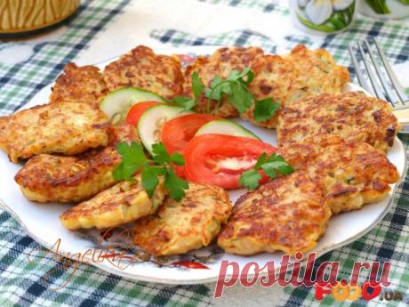 Кабачковые оладьи с индюшиным фаршем - Кулинарные рецепты на Food.ua