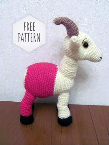 Amigurumi Goat Free Pattern