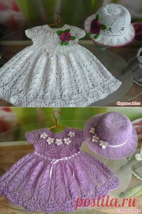 Платье и панамка от маман Ира.