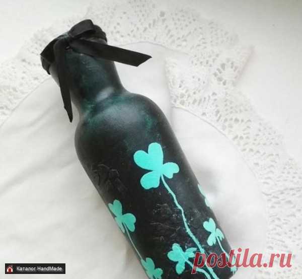 Ваза ручной работы черная купить в Беларуси HandMade, цены в интернет магазинах