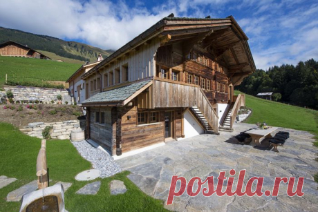 Преображение старой фермы в Швейцарии