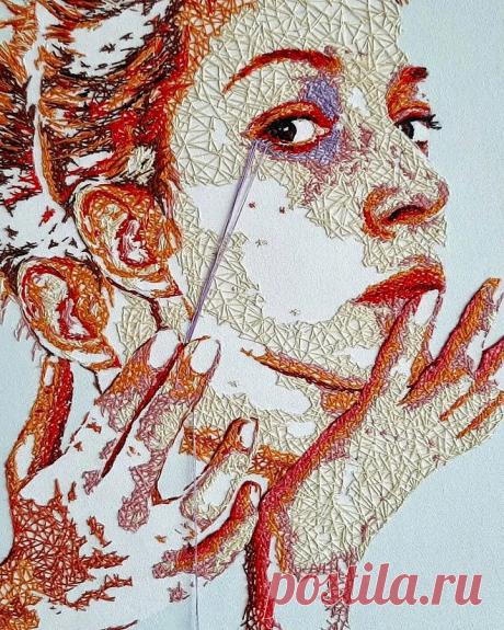 Красочные картины, созданные иглой и нитью: рукодельный instagram недели — Мастер-классы на BurdaStyle.ru