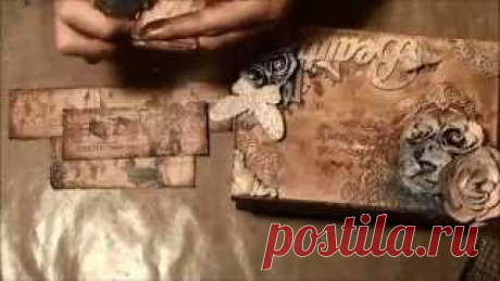 Mixed Media Tutorial Vintage T?rkis Gold. Кухни