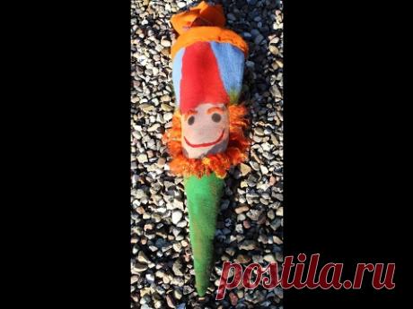 Filzanleitung Schultüte / Zuckertüte felting - YouTube