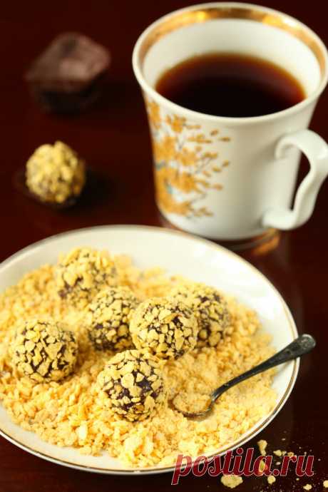 Verdade de sabor: Хрустящий шоколадный трюфель / Trufa crocante de chocolate