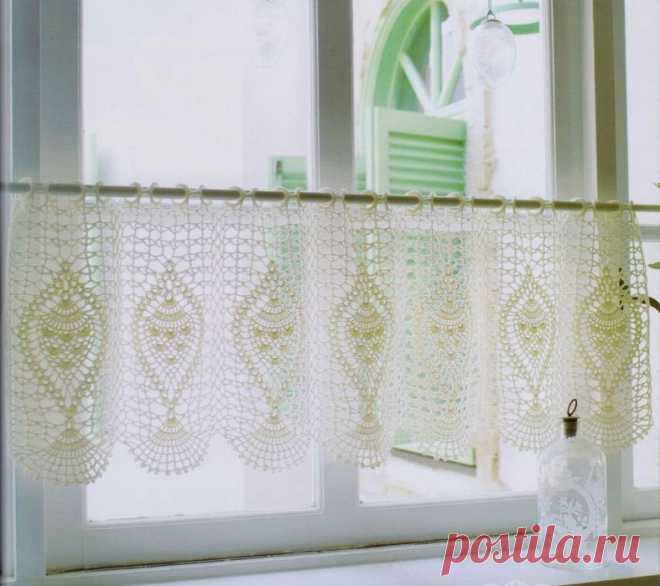 Ажурный узор с рыбками — DIYIdeas