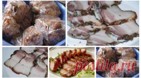 Готовим сало в пакете. Ну очень вкусно Ингредиенты: свиная грудинка-1.5кг. чеснок-1-2головки. чёрный перец крупного помола приправа для свинины соль...
