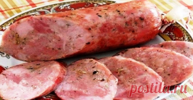 Вкусная и нежная рубленая колбаса в домашних условиях. Прекрасная замена покупным колбасам Если вы не любите домашнюю колбасу с салом, этот рецепт для вас: колбаса сама по себе будет очень нежной и сочной, совсем не сухой, с яркими пряными нотками и домашним […]