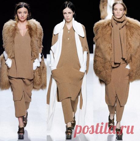 Вязаные вещи — главная тенденция сезона осень-зима 2014/15 | Мода