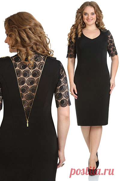 Нарядные платья для полных женщин белорусской компании Andrea Style. Осень-зима 2014-2015 (50 фото)