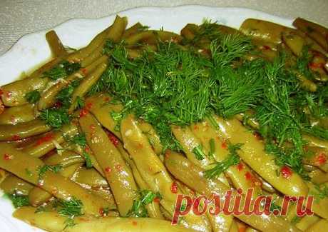 Салат из стручковой фасоли |