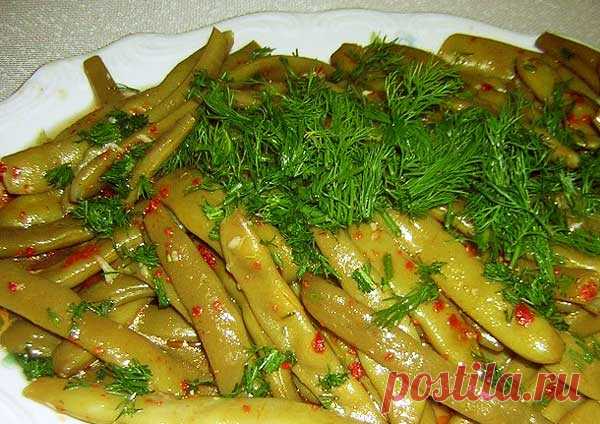 Салат из стручковой фасоли |