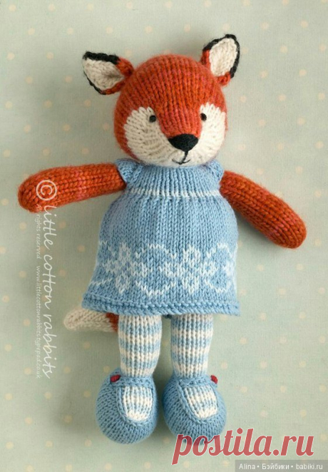Вязанные игрушки от Julie Williams / Игрушки / Бэйбики. Куклы фото. Одежда для кукол