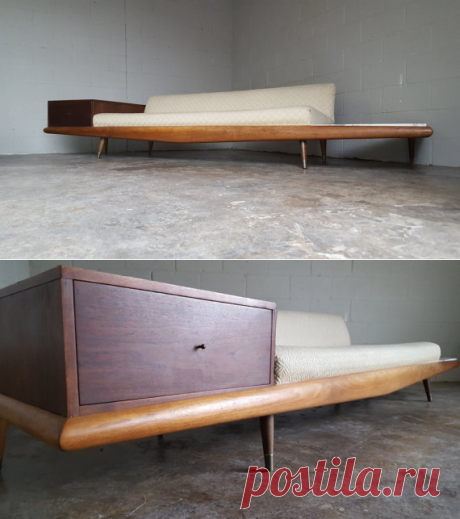Adrian Pearsall Couch от MidCenturyDFW на Etsy