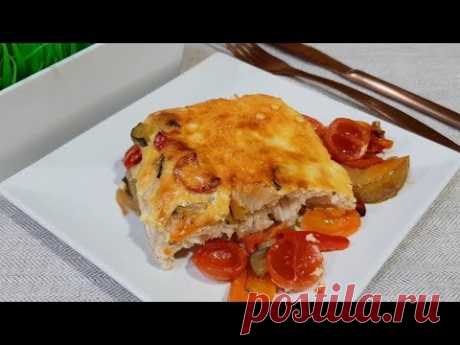 Отличный способ разнообразить меню! Рыба запечення с овощами. Рецепты.