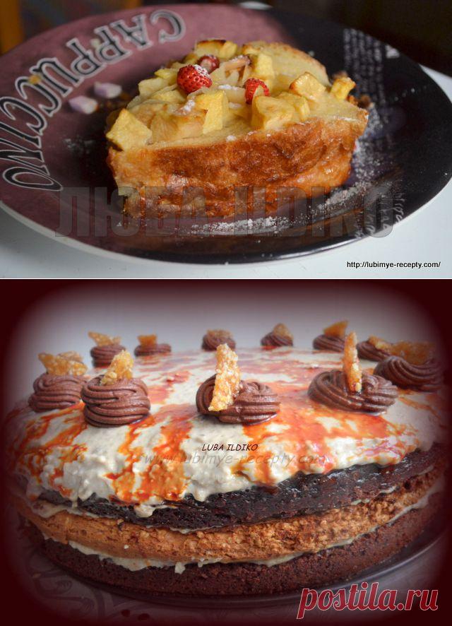 Шарлотка с яблоками и хлебом | 4vkusa.ru