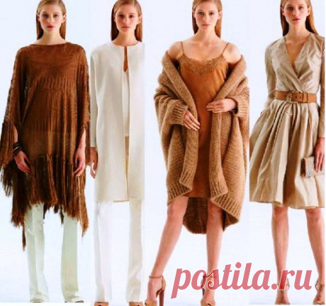 Ralph Lauren Pre-Fall 2015: кофе с молоком и шоколадом для истинных леди | Мода