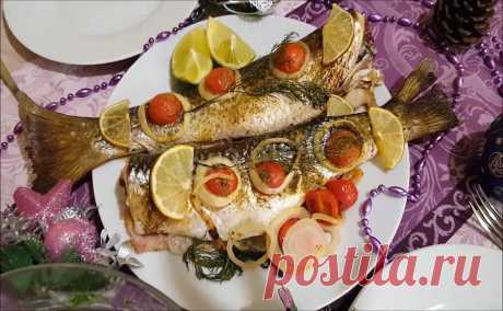 Пеленгас запеченный в фольге в духовке рецепт с фото - 1000.menu