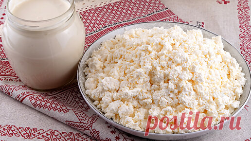 Вкуснейший Домашний Творог из кислого молока (простокваши)! Выгодно ли покупать молоко у фермеров? | Дина, Коллекция Рецептов | Дзен