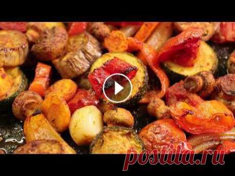 Овощи Гриль В Духовке Как на Мангале ||С ДымкомВкусные овощи-гриль в домашней духовки. Овощи, подрумяненные на гриле - супер-гарнир и к шашлыку, и к л...