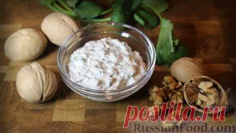 Рецепт: Белый соус для шашлыка на RussianFood.com
