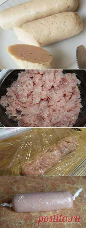 Домашние сосиски из курицы - полезно, вкусно, быстро |