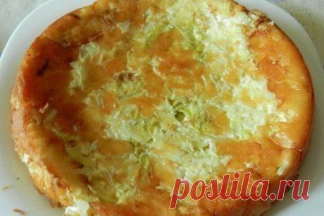 Домашний пирог с капустой для ленивых, рецепт — Вкусо.ру