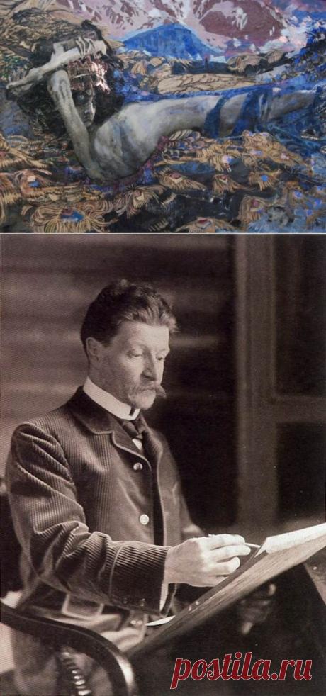 «Поверженный демон» Михаила Врубеля