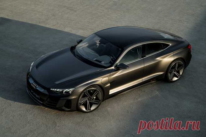 Дебют концепта четырехдверного купе Audi e-tron GT | АвТОгус | Яндекс Дзен