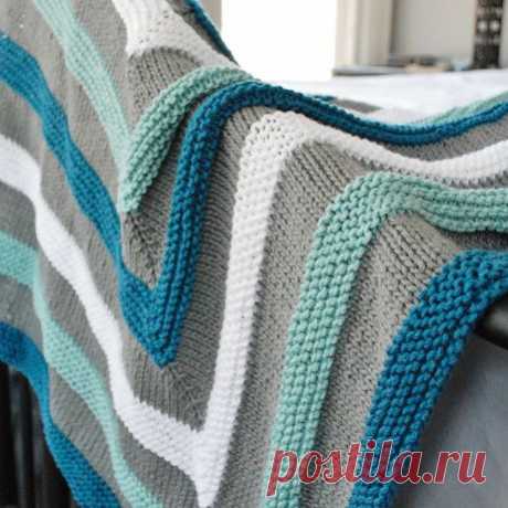 Knitter’s Spotlight: Playful Stripes Blanket by Meridith Shepherd | berroco design studio