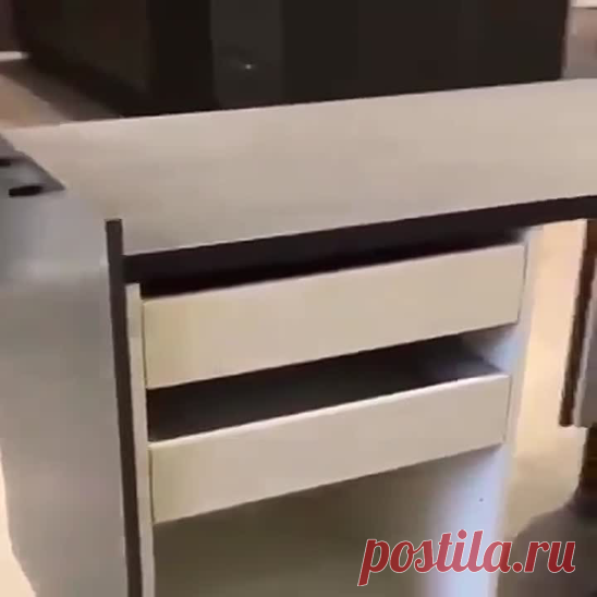 Кухонный гарнитур, экономит место.