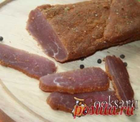 Быстрый рецепт вяленого мяса фото рецепт приготовления