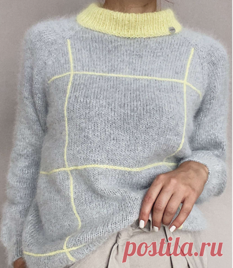 Нежнейшие и такие простые свитеры - идеальные для новичков. Ничего сложного - только гладь, а такая красота | MAMA MAKES | Дзен