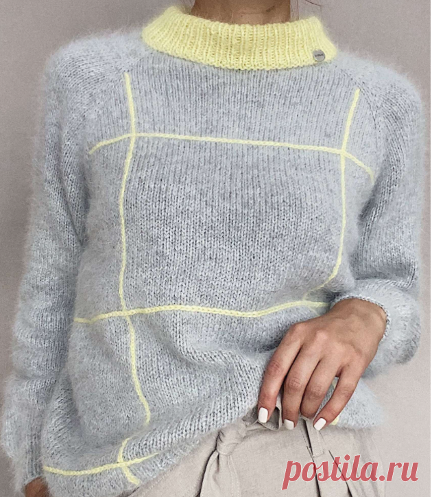 Нежнейшие и такие простые свитеры - идеальные для новичков. Ничего сложного - только гладь, а такая красота | MAMA MAKES | Дзен