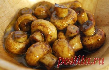 Рецепт маринованных грибов