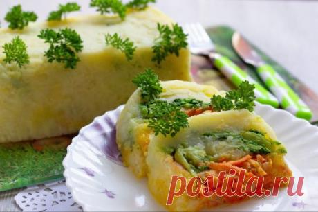 Картофельно-морковная запеканка с брокколи - пошаговый рецепт с фото на Повар.ру