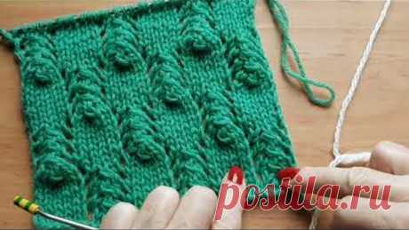 Узор спицами для женского кардигана