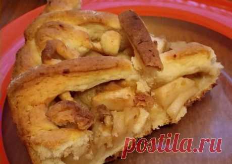 Постный, открытый пирог с фруктами - пошаговый рецепт с фото. Автор рецепта Анна Филиппенкова . - Cookpad