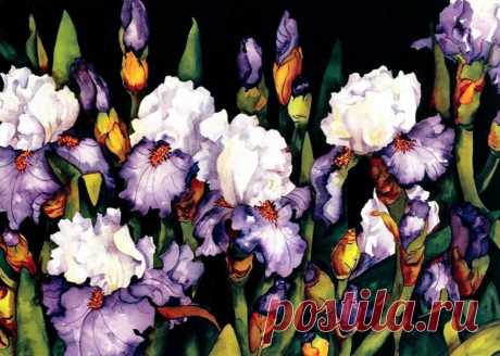 #Художник Kate Larsson - Виртуальная Академия Живописи