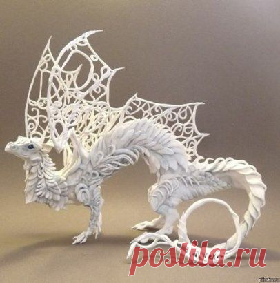 Самая красивая скульптура из пластилина.