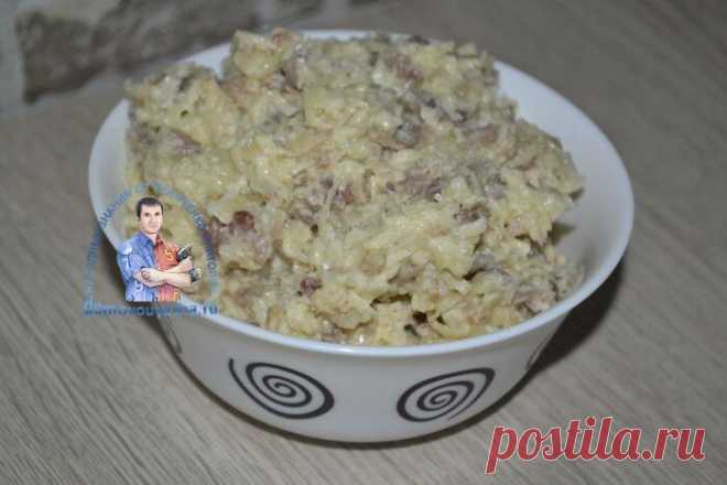 Форшмак из селедки с сыром и маслом на черном хлебе | Народные знания от Кравченко Анатолия